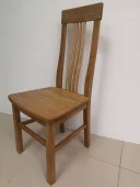 Dubová designová celodřevěná židle