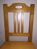 Celodřevěná dubová židle 1B