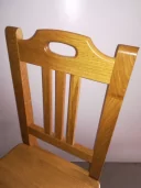Celodřevěná dubová židle 1B