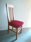 Dubová designová čalouněná židle