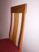 Dubová designová čalouněná židle