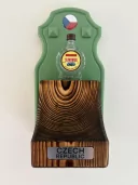 Český suvenýr s lahví slivovice